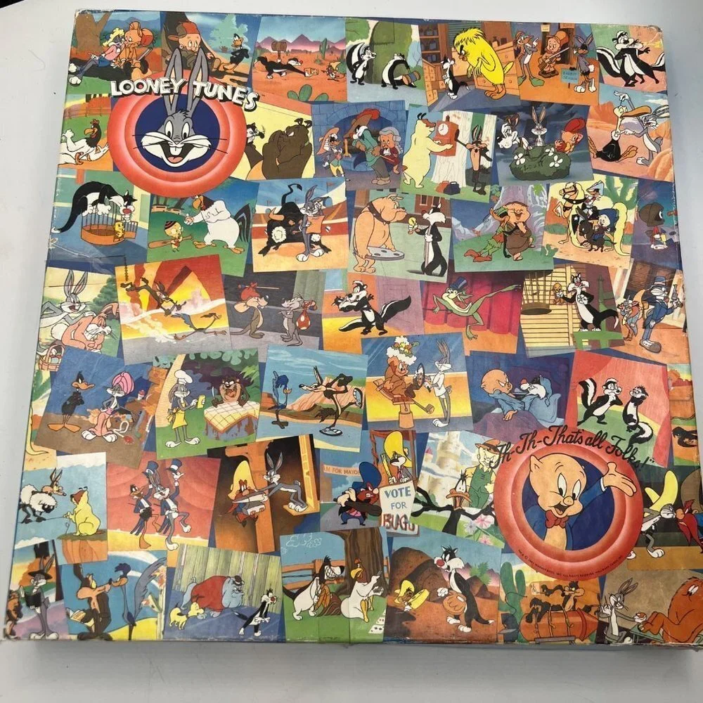 Springbok Th-Th-That's All Folks! Vtg Looney Tunes Puzzle 500 Piece Complete